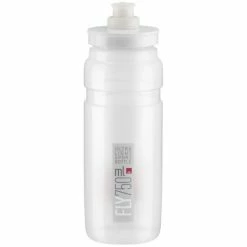 Bidon Elite Fly 750ml Transparent/Gris