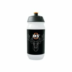 Bidon SKS Logo Cerf Plastique Transparent - 500 Ml