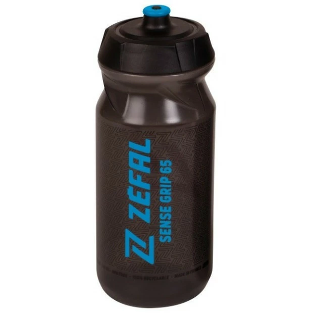 Bidon Zefal Sense Grip 650 Ml - Noir/Bleu 1 Bidon Zefal Sense Grip 650 Ml - Noir/Bleu