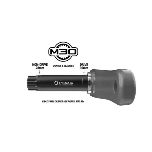 Boîtier De Pédalier Externe Fileté Praxis BB30/PF30 68mm Route Roulements Acier 2 Boîtier De Pédalier Externe Fileté Praxis BB30/PF30 68mm Route Roulements Acier – Image 2