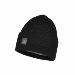 Bonnet Buff Crossknit Solid - Noir