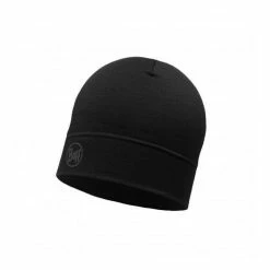 Bonnet Buff Original Laine Merinos - Solid Black