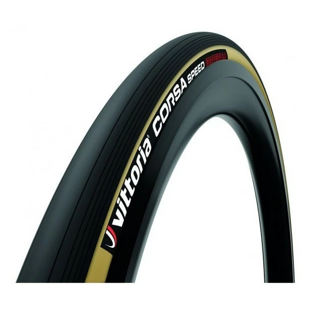 Boyau Vittoria Corsa Speed Graphène 2.0 700x25C (25-622) Noir/Beige 1 Boyau Vittoria Corsa Speed Graphène 2.0 700x25C (25-622) Noir/Beige