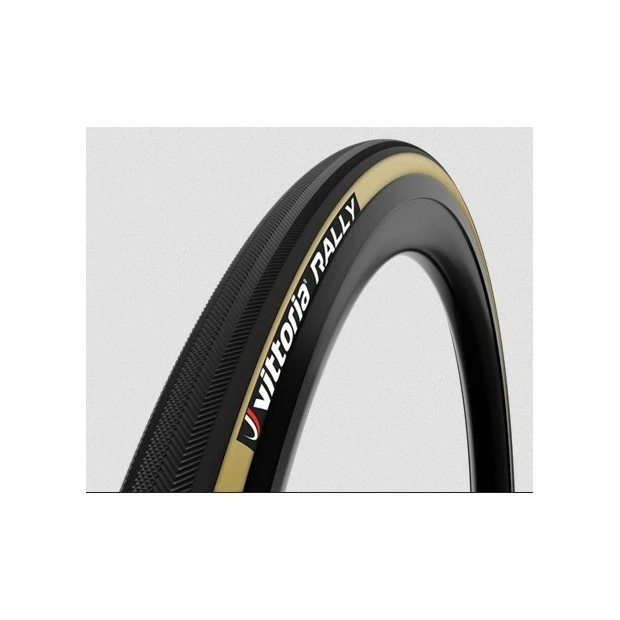Boyau Vittoria Rally Kevlar - 700x21C (21-622) - Noir-Beige 1 Boyau Vittoria Rally Kevlar - 700x21C (21-622) - Noir-Beige