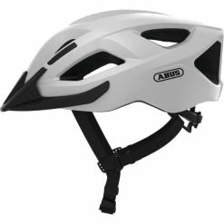 Casque Abus Aduro 2.1 Blanc Polaire -Vélos Soldes casque abus aduro 21 blanc polaire 4