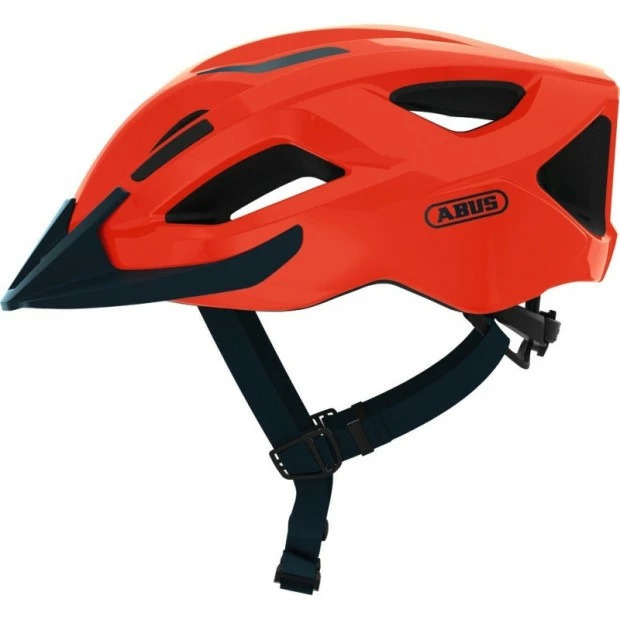 Casque Abus Aduro 2.1 Orange Fluo 4 Casque Abus Aduro 2.1 Orange Fluo – Image 4