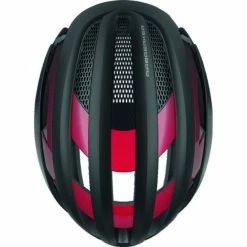 Casque Abus Air Breaker - Noir-Rouge -Vélos Soldes casque abus air breaker noir rouge 3
