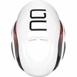 Casque Abus Game Changer - Blanc-Rouge -Vélos Soldes casque abus game changer blanc rouge 2