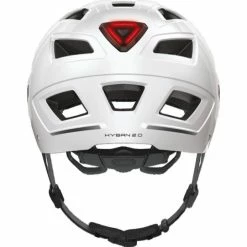 Casque Abus Hyban 2.0 - Blanc Polaire 7 Casque Abus Hyban 2.0 - Blanc Polaire -Vélos Soldes casque abus hyban 20 blanc polaire 2