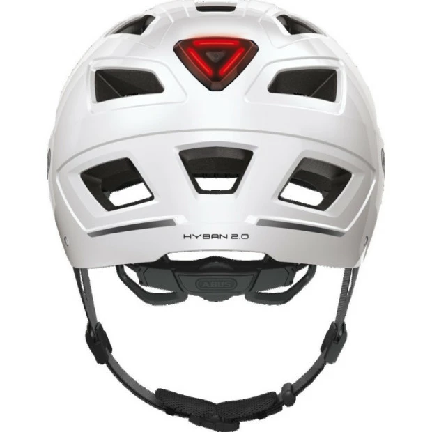 Casque Abus Hyban 2.0 - Blanc Polaire 3 Casque Abus Hyban 2.0 - Blanc Polaire – Image 3