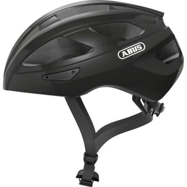 Casque Abus Macator - Noir Velouté Brillant 1 Casque Abus Macator - Noir Velouté Brillant