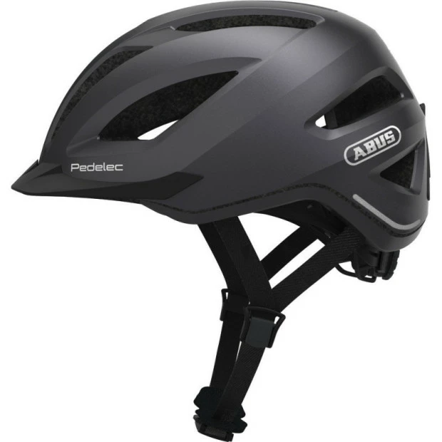Casque Abus Pedelec 1.1 Titane 1 Casque Abus Pedelec 1.1 Titane