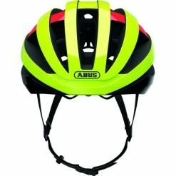 Casque Route Abus Viantor MIPS Jaune Fluo Brillant -Vélos Soldes casque route abus viantor mips jaune fluo brillant 2
