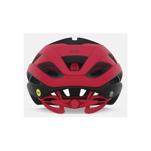 Casque Route Giro Eclipse Spherical Noir/Blanc/Rouge 3 Casque Route Giro Eclipse Spherical Noir/Blanc/Rouge – Image 3
