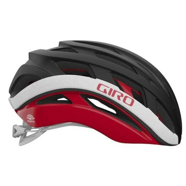 Casque Route Giro Helios Spherical MIPS Noir/Rouge 2 Casque Route Giro Helios Spherical MIPS Noir/Rouge – Image 2