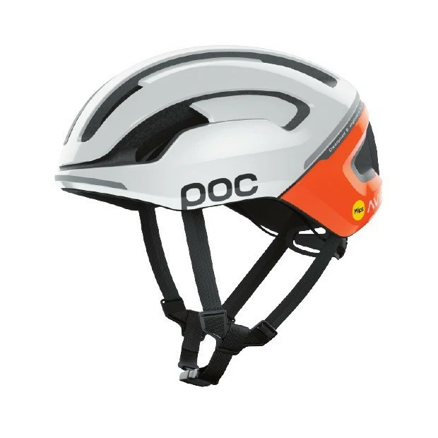 Casque Route POC Omne Air MIPS Blanc/Orange Fluo AVIP 1 Casque Route POC Omne Air MIPS Blanc/Orange Fluo AVIP