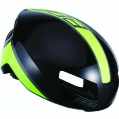 Casque Vélo BBB Tithon BHE-08 Noir Brillant/Jaune