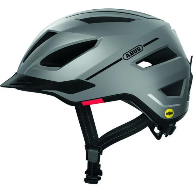 Casque Ville Abus Pedelec 2.0 MIPS Argent Mat 1 Casque Ville Abus Pedelec 2.0 MIPS Argent Mat