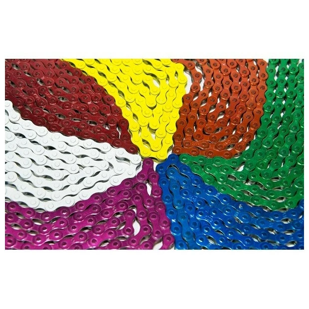 Chaîne Mono-vitesse KMC S1 Z410 (Rouge) 2 Chaîne Mono-vitesse KMC S1 Z410 (Rouge) – Image 2