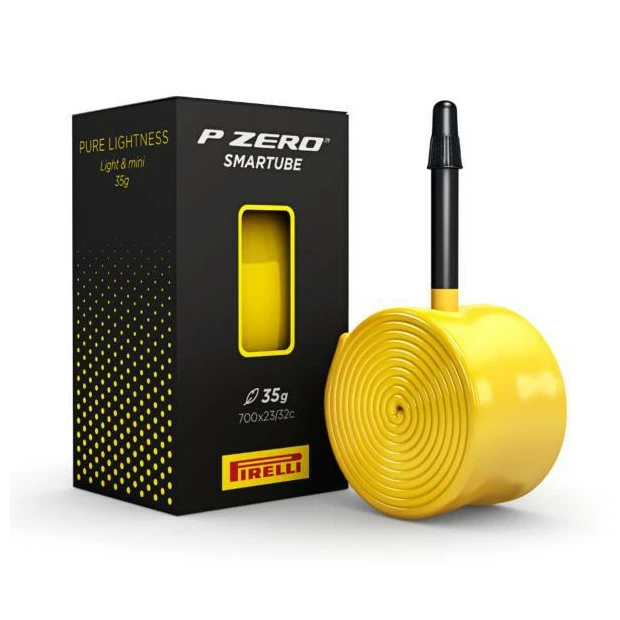 Chambre à Air Route Pirelli P ZERO Smartube 700x23/32C Presta 42mm 1 Chambre à Air Route Pirelli P ZERO Smartube 700x23/32C Presta 42mm