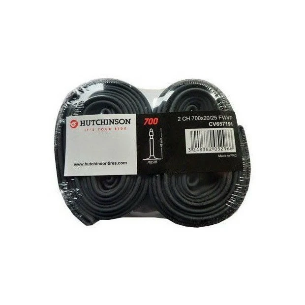 Chambres à Air Hutchinson Velo Route 700X20/25 - Presta 48mm 1 Chambres à Air Hutchinson Velo Route 700X20/25 - Presta 48mm