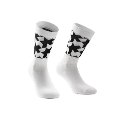 Chaussettes Assos Monogram_evo8 Blanc Saint