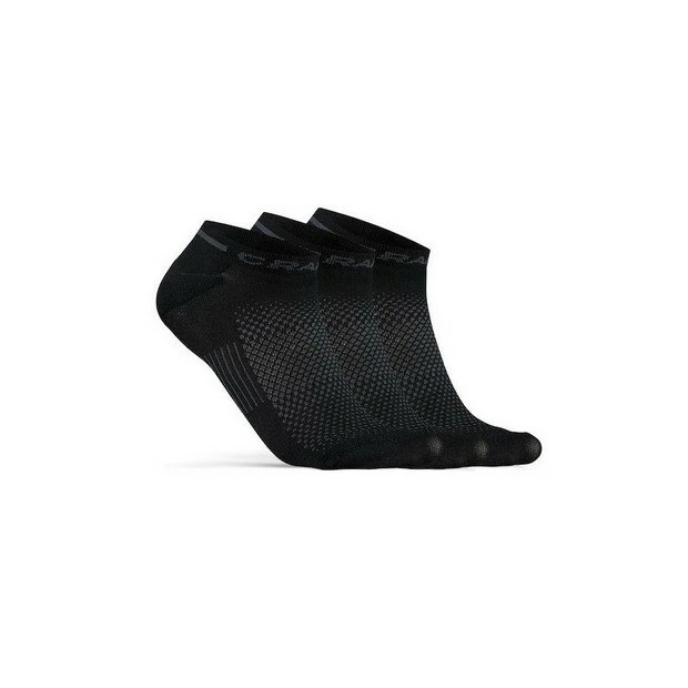 Chaussettes Eté Basses Craft Core Dry Shafless Noir 3 Paires 1 Chaussettes Eté Basses Craft Core Dry Shafless Noir 3 Paires