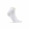 Chaussettes Eté Mi-Hautes Craft Advanced Dry Blanc