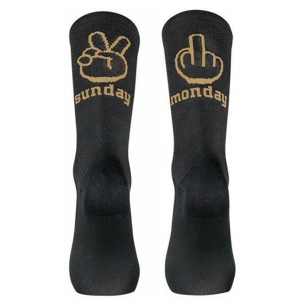 Chaussettes Eté Northwave Sunday Monday Noir/Or 1 Chaussettes Eté Northwave Sunday Monday Noir/Or