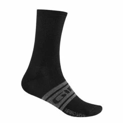 Chaussettes Giro Seasonal Merino Wool Noir/Gris