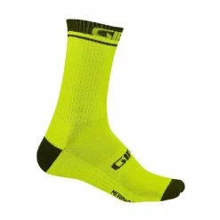 Chaussettes Giro Winter Merino Wool Jaune/Noir