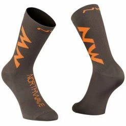 Chaussettes Hautes Northwave Extreme Air Anthracite/Orange