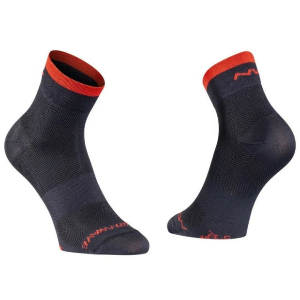 Chaussettes Northwave Origin Noir/Rouge 1 Chaussettes Northwave Origin Noir/Rouge