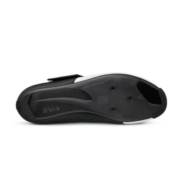 Chaussures De Triathlon Fizik Transiro R4 Powerstrap - Noir / Blanc 3 Chaussures De Triathlon Fizik Transiro R4 Powerstrap - Noir / Blanc – Image 3