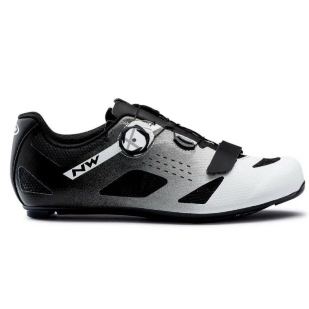 Chaussures Northwave Storm Carbon Blanc/Noir 1 Chaussures Northwave Storm Carbon Blanc/Noir