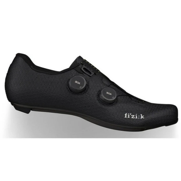 Chaussures Route Fizik Vento Stabilita Carbon Noir/Jaune 3 Chaussures Route Fizik Vento Stabilita Carbon Noir/Jaune – Image 3