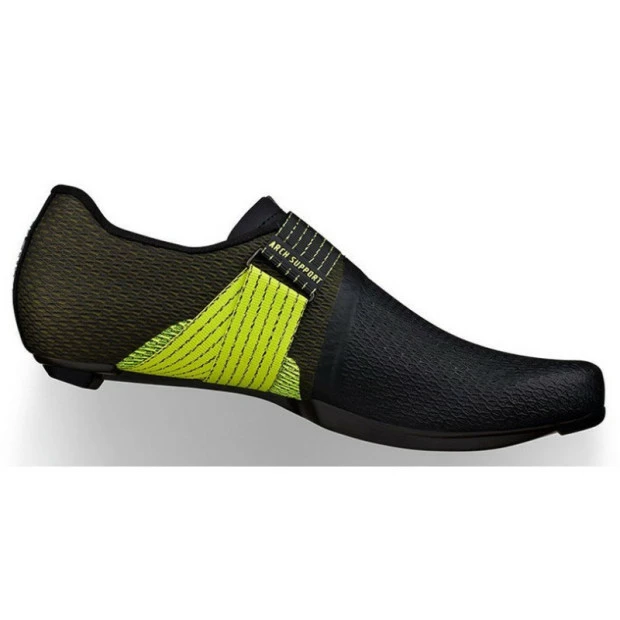Chaussures Route Fizik Vento Stabilita Carbon Noir/Jaune 1 Chaussures Route Fizik Vento Stabilita Carbon Noir/Jaune