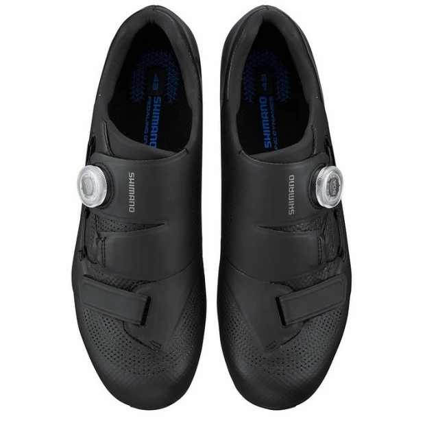 Chaussures Route Shimano RC5 (SH-RC502) Noir 2 Chaussures Route Shimano RC5 (SH-RC502) Noir – Image 2
