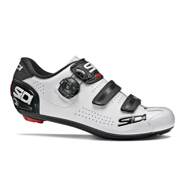 Chaussures Vélo Route Sidi Alba 2 Blanc/Noir 1 Chaussures Vélo Route Sidi Alba 2 Blanc/Noir