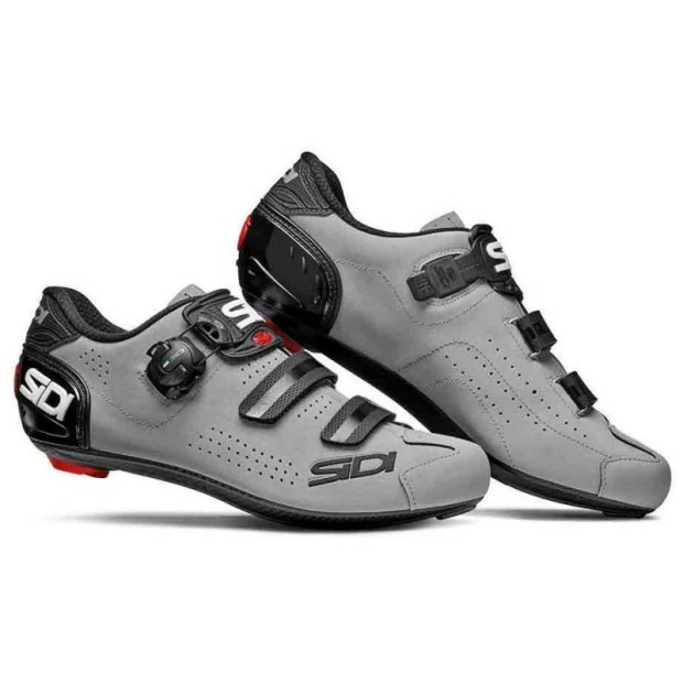 Chaussures Vélo Route Sidi Alba 2 Gris/Noir 1 Chaussures Vélo Route Sidi Alba 2 Gris/Noir
