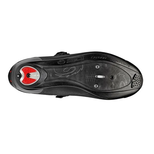 Chaussures Vélo Route Sidi Genius 10 Noir/Rouge 3 Chaussures Vélo Route Sidi Genius 10 Noir/Rouge – Image 3