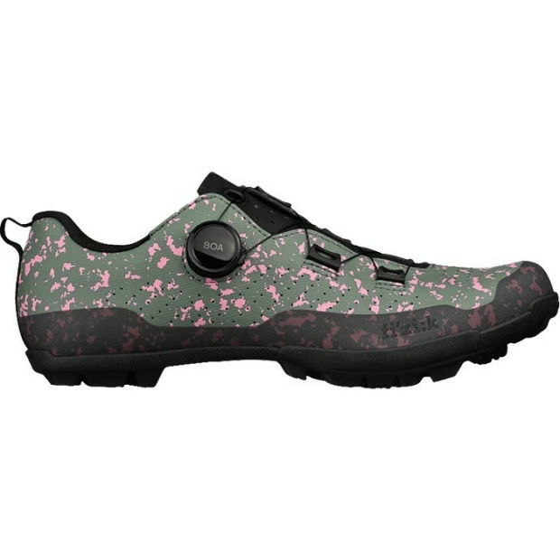 Chaussures VTT/Gravel Fizik Terra Atlas Vert/Splash Rose 1 Chaussures VTT/Gravel Fizik Terra Atlas Vert/Splash Rose