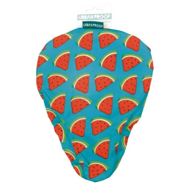 Couvre-selle Universel Urban Proof - Bleu / Motifs Pastèques 1 Couvre-selle Universel Urban Proof - Bleu / Motifs Pastèques