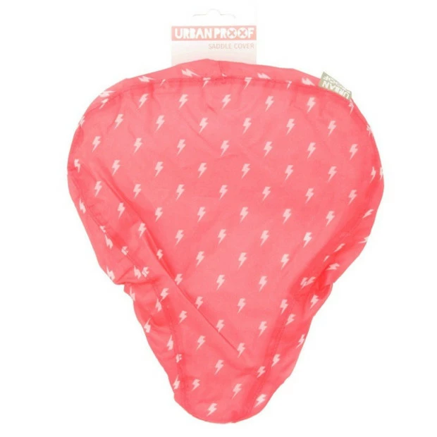 Couvre-selle Universel Urban Proof - Rose / Motifs Tonnerre 1 Couvre-selle Universel Urban Proof - Rose / Motifs Tonnerre