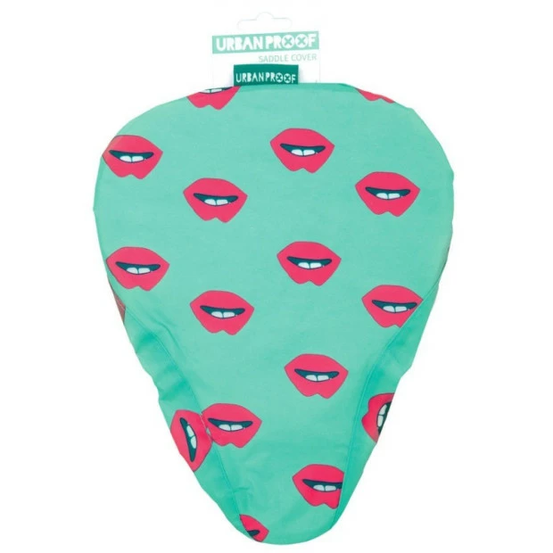 Couvre-selle Universel Urban Proof - Vert / Motifs Lèvres 1 Couvre-selle Universel Urban Proof - Vert / Motifs Lèvres