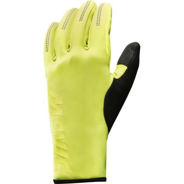 Gants Hiver Mavic Essential Thermo Jaune/Noir 1 Gants Hiver Mavic Essential Thermo Jaune/Noir