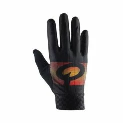 Gants Longs Prologo Faded Noir/Orange