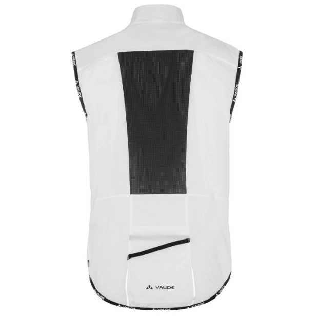 Gilet Coupe-vent Vaude Men's Air Vest II - Blanc 2 Gilet Coupe-vent Vaude Men's Air Vest II - Blanc – Image 2