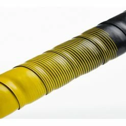 Guidoline Fizik Vento Microtex Tacky Bicolore - 2 Mm - Noir-Jaune -Vélos Soldes guidoline fizik vento microtex tacky bicolore 2 mm noir jaune 2