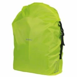 Housse Verticale De Sac à Dos Basil Keep Dry & Clean Jaune Fluo